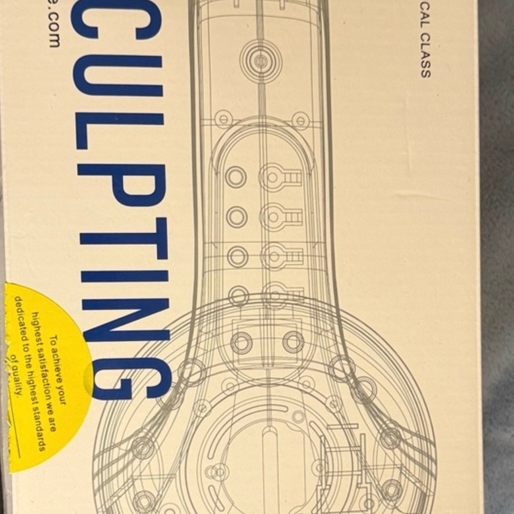 Body Sculpting device, Guide with Diagrams NIB SEALED